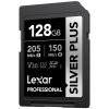 paměťová karta Lexar Pro SDXC Professional SILVER Plus 1066x UHS-I/U3/A2/4K R205/W150 (V30) 128GB paměťová karta Lexar Pro SDXC Professional SILVER Plus 1066x UHS-I/U3/A2/4K R205/W150 (V30) 128GB