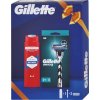 Gillette kazeta strojček Mach 3 +2náhradné hlavice+sprchový gél Gillette kazeta strojček Mach 3 +2náhradné hlavice+sprchový gél