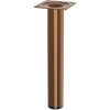 Nábytková noha Ø 30x200 mm, lesklá meď Nábytková noha Ø 30x200 mm, lesklá meď