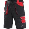 Pánske pracovné šortky CXS ORION DAVID čierno-červené veľ. 46 Pánske pracovné šortky CXS ORION DAVID čierno-červené veľ. 46
