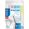 Pilot pintor Extra Fine akrylový popisovač sada 6 ks pastel