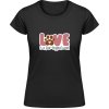 Akciové Dámske Tričko Soft-Style Gildan - Dizajn s témou Pes a Láska - Čierna - XL - Dámske Akciové Dámske Tričko Soft-Style Gildan - Dizajn s témou Pes a Láska - Čierna - XL - Dámske