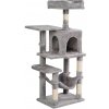 Aga Škrabadlo pre mačky 36x46x110 cm Sivé Aga Škrabadlo pre mačky 36x46x110 cm Sivé
