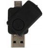 čítačka OTG SMART CR08 MICRO Usb - čierna čítačka OTG SMART CR08 MICRO Usb - čierna