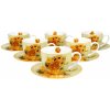 KORY Sada 6ks šálok s podšálkami od Vincent van Gogh-Sunflowers (Porcelánová sada šálok s podšálkami v darčekovej krabičke) KORY Sada 6ks šálok s podšálkami od Vincent van Gogh-Sunflowers (Porcelánová sada šálok s podšálkami v darčekovej krabičke)