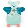 Plyšová myška na bábkové divadlo Mouse Green Hand Puppet Doudou et Compagnie tyrkysová 25 cm od 0 mes Plyšová myška na bábkové divadlo Mouse Green Hand Puppet Doudou et Compagnie tyrkysová 25 cm od 0 mes