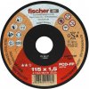 FISCHER rezný kotúč FCD-FP 115x1,5x22,23 plus, bal. 25 ks (kvalitný a odolný nástroj na rezanie oceli a nerezu) FISCHER rezný kotúč FCD-FP 115x1,5x22,23 plus, bal. 25 ks (kvalitný a odolný nástroj na rezanie oceli a nerezu)