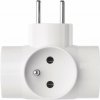 EMOS SK s.r.o. Rozbočovacia zásuvka 3× guľatá, biela - P0024N EMOS SK s.r.o. Rozbočovacia zásuvka 3× guľatá, biela - P0024N
