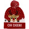 Vianočná čiapka so svetielkami OH DEER! Vianočná čiapka so svetielkami OH DEER!