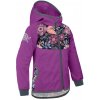 Unuo Unuo, Detská softshellová bunda bez zateplenia Basic, Ostružinová, Čarovné kvety Veľkosť: 134/140 Unuo Unuo, Detská softshellová bunda bez zateplenia Basic, Ostružinová, Čarovné kvety Veľkosť: 134/140