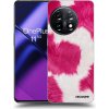 Picasee silikónový čierny obal pre OnePlus 11 5G - Pink Moo Picasee silikónový čierny obal pre OnePlus 11 5G - Pink Moo