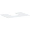 Doska pod umývadlo Hansgrohe Xevolos E 78x1x55 cm biela matná 54208700 Doska pod umývadlo Hansgrohe Xevolos E 78x1x55 cm biela matná 54208700