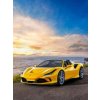 Norimpex diamantové maľovanie Žlté Ferrari 30 x 40 cm