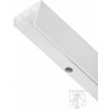 Krycia lišta ku plastovej koľajnici - biela 5cm Krycia lišta ku plastovej koľajnici - biela 5cm