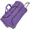 Travelite Basics Fresh Wheeled Duffle Purple taška Travelite Basics Fresh Wheeled Duffle Purple taška