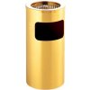 VECTOR Stojanový kôš s popolníkom GPX-12A, okrúhly, zlatý WJ_GPX12A_01 VECTOR Stojanový kôš s popolníkom GPX-12A, okrúhly, zlatý WJ_GPX12A_01