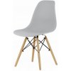 Jedálenská škandinávska stolička SUPPLIES CINKLA – šedá moderná stolička Jedálenská škandinávska stolička SUPPLIES CINKLA – šedá moderná stolička