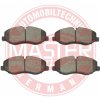 Sada brzdových platničiek kotúčovej brzdy MASTER-SPORT GERMANY 13046048842N-SET-MS Sada brzdových platničiek kotúčovej brzdy MASTER-SPORT GERMANY 13046048842N-SET-MS