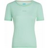 Icebreaker Dámske funkčné tričko Women's Merino 75 Cool-Lite Featherlight SS Crewe zelená