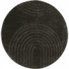Najkoberce Shaggy/Sizal Akra 65242/999 grafitový 160 cm kruh Najkoberce Shaggy/Sizal Akra 65242/999 grafitový 160 cm kruh