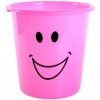 Toro Plastový odpadkový kôš 6,4 l smajlík Toro Plastový odpadkový kôš 6,4 l smajlík
