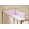 Mantinel do detskej postieľky - Scarlett froté - 180 x 20 cm - rúžová Mantinel do detskej postieľky - Scarlett froté - 180 x 20 cm - rúžová