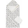 Childhome Osuška + osuška na tvár - 80×80 cm - Leopardí vzor Childhome Osuška + osuška na tvár - 80×80 cm - Leopardí vzor