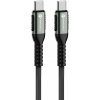 ForCell Kabel USB-C - USB-C 0,25 m černý ForCell Kabel USB-C - USB-C 0,25 m černý