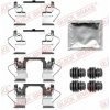Súprava príslušenstva, obloženie kotúčovej brzdy QUICK BRAKE 109-0116 Súprava príslušenstva, obloženie kotúčovej brzdy QUICK BRAKE 109-0116