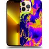 Picasee silikónový čierny obal pre Apple iPhone 13 Pro Max - Burn Picasee silikónový čierny obal pre Apple iPhone 13 Pro Max - Burn