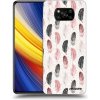 Picasee silikónový čierny obal pre Xiaomi Poco X3 Pro - Pírka 2 Picasee silikónový čierny obal pre Xiaomi Poco X3 Pro - Pírka 2