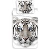 Jerry Fabrics Obliečky Biely Tiger Bavlna 140x200 70x90 Jerry Fabrics Obliečky Biely Tiger Bavlna 140x200 70x90