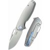 Nôž zatvárací Kubey KB360 - strieborný Nôž zatvárací Kubey KB360 - strieborný