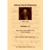 Heinichen Johann David: Sonata a 3 - úprava Heinichen Johann David: Sonata a 3 - úprava