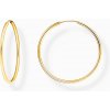 Thomas Sabo CR728-413-39 Gold-plated hoop earrings 40 mm Thomas Sabo CR728-413-39 Gold-plated hoop earrings 40 mm