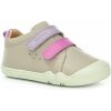 Geox Steppieup Ivory/Dk Pink celoročné členkové barefoot topánky 24 EUR Geox Steppieup Ivory/Dk Pink celoročné členkové barefoot topánky 24 EUR
