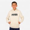 PUMA Detská mikina Puma s kapucňou béžová s nápisom 11-12 r (152 cm) PUMA Detská mikina Puma s kapucňou béžová s nápisom 11-12 r (152 cm)