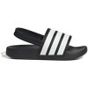 adidas Šľapky ADILETTE ESTRAP C Čierna adidas Šľapky ADILETTE ESTRAP C Čierna