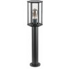 RABALUX 7240 Dubrovnik exteriérové stojanové svietidlo/stĺpik V650mm 1xE27 IP44 matná čierna, priehľadná RABALUX 7240 Dubrovnik exteriérové stojanové svietidlo/stĺpik V650mm 1xE27 IP44 matná čierna, priehľadná