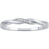 Silvego Strieborný prsteň Asumi pletený s Brilliance Zirconia JJJ1295RW Silvego Strieborný prsteň Asumi pletený s Brilliance Zirconia JJJ1295RW