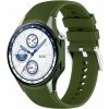 Silikónový remienok pre Oppo Watch X a X2 a OnePlus 2, 2R a 3 - Tmavo zelený Silikónový remienok pre Oppo Watch X a X2 a OnePlus 2, 2R a 3 - Tmavo zelený