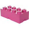 LEGO® úložný box 8 25 x 50 x 18 cm ružová LEGO® úložný box 8 25 x 50 x 18 cm ružová