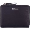 SEGALI Dámska kožená peňaženka SG-27412 čierna SEGALI Dámska kožená peňaženka SG-27412 čierna