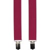 Malinově červené dětské kšandy 80cm (pro děti do 150cm) DS80ML Malinově červené dětské kšandy 80cm (pro děti do 150cm) DS80ML