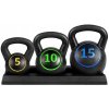 Sada Kettlebell na domáce cvičenie 5kg / 10kg / 15kg závažie na fitness Sada Kettlebell na domáce cvičenie 5kg / 10kg / 15kg závažie na fitness