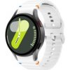 4wrist Silikonový řemínek pro Samsung Galaxy Watch 7 - White 4wrist Silikonový řemínek pro Samsung Galaxy Watch 7 - White