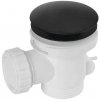 Polysan výpust/zátka do vane čierna 71704B Polysan výpust/zátka do vane čierna 71704B