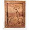 Drevená Kata Drevený obraz - Afrika Žirafa Masív: Buk, Odtieň: Jantár, Rozmery: 34 x 26 cm Drevená Kata Drevený obraz - Afrika Žirafa Masív: Buk, Odtieň: Jantár, Rozmery: 34 x 26 cm