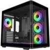 Cooler Master case Elite 600, ATX, Průhledná bočnice, 7x 120mm ARGB Fan, Černá Cooler Master case Elite 600, ATX, Průhledná bočnice, 7x 120mm ARGB Fan, Černá
