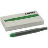 LAMY atramentové bombičky T10 zelené 5ks LAMY atramentové bombičky T10 zelené 5ks